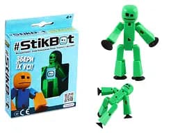 Фигурка для анимационной творчества Stikbot зеленый