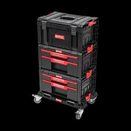 Набір ящиків Qbrick SYSTEM PRO DRAWER WORKSHOP SET 2 мобільна шафа 525x345x885 мм - мініатюра 2