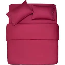 Простыня Ardesto Mix & Match сатин 240x260 см бордовая (ART2426FSR)