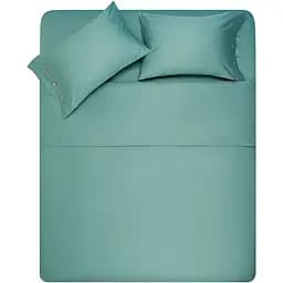 Набір постельного білизни 2,0сп Ardesto Mix&Match, підковдра 200х220см, 100% бавовна, сатин, зелений (ART2022SG)