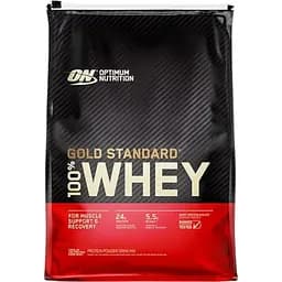 Протеин Optimum Gold Standard 100% Whey Клубника 4.5 кг