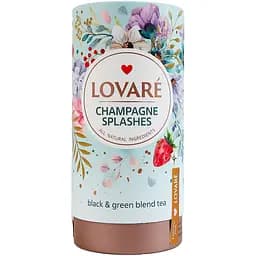 Чай чорний із зеленим Lovare Бризки шампанського 80 г (533635)