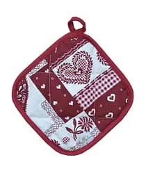 Прихватка Прованс Чарівність, 20х20 см, червоний (13727)
