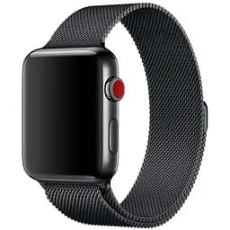 Ремінець Milanese Loop Design для Apple Watch 38/40/41/42mm(ser.10) Чорний