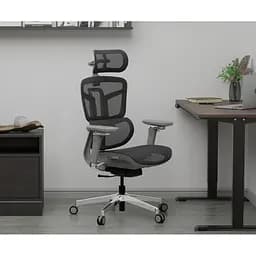 Крісло Mealux S4 Air Grey ( HF-S4 M/G)  - мініатюра 4
