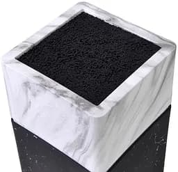 Колода-підставка для ножів Marble пластик Fissman 11х23 см kuh0007460 - мініатюра 2