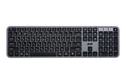 Клавиатура беспроводная 110key, WL/BT 2E KS240 Grey-Black - мініатюра 1
