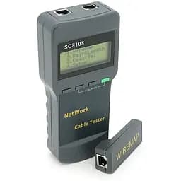 Кабельный тестер профессиональный Merlion SC8108 RJ-45 с поиском обрыва кабеля