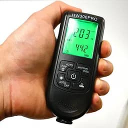 Товщиномір фарби для авто в діапазоні 0-2000 мкм Nectronix HW300pro, чорний (101136) - мініатюра 2