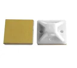 Майданчик під хомут-стяжку Спектр Lux 12,5*12,5мм самоклеюча (уп.50шт) 