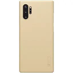 Чохол-накладка Nillkin Super Frosted Shield Case Samsung Galaxy Note 10+ SM-N975 Gold