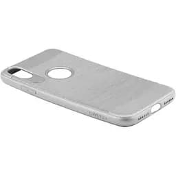 Чохол-накладка Usams Lavan Series Apple iPhone X Silver - мініатюра 6