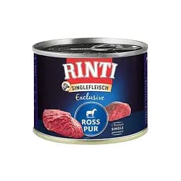 Влажный корм для собак Rinti Singlefleisch Exclusive Конина 185 г беззерновой монопротеиновый натуральный