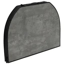 Складний стіл Bo-Camp Northgate Oval 120x80 cm Black/Grey (1404187), Сірий - мініатюра 7