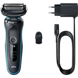 Електробритва Braun Series 5 51-M1000s Black/Mint - мініатюра 2