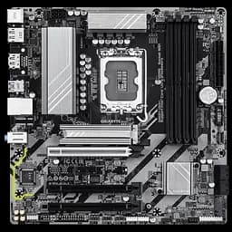 Материнська плата Gigabyte B860M DS3H LGA 1851 (B860M DS3H) - мініатюра 2