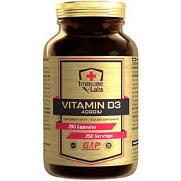 Вітамін D3 Immune Labs Vitamin D3 4000 IU, 250 капсул