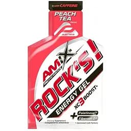 Передтренувальний комплекс Amix Nutrition Performance Rock´s Gel with Caffeine Персиковий чай 32 г