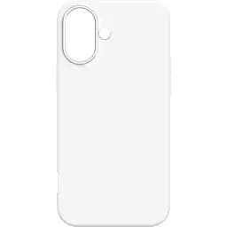 Чохол Make Apple iPhone 16 Silicone White