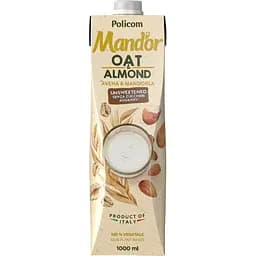 Напиток Mandor овсяно-миндальный без сахара 1000 мл