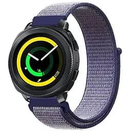 Нейлоновий ремінець Primo для годинника Samsung Sport Gear SM-R600 Navi Blue