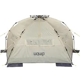 Намет пляжний тримісний Uquip Speedy XL UV 50+ Sand/Grey (241007) - мініатюра 4