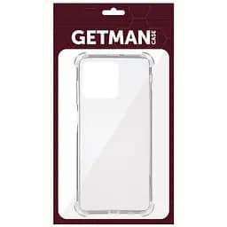 TPU чохол Getman Ease logo посилені кути для ZTE Blade V50 Vita Безбарвний прозорий - мініатюра 3