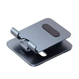 Підставка для ґаджетів Baseus Desktop Biaxial Foldable Metal Stand (for Tablets) B10431801811-00 Grey - мініатюра 2