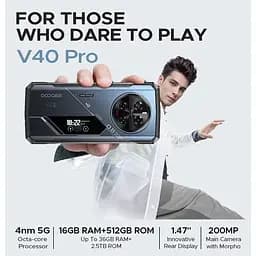 Смартфон Doogee V40 Pro 16/512Gb сріблястий - мініатюра 8