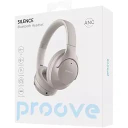 Беспроводные наушники  Proove Silence with ANC серые