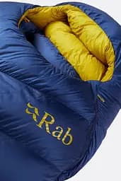 Спальний мішок Rab Neutrino 800 Regular, (-22°C) 185 R Синій-Жовтий - мініатюра 4