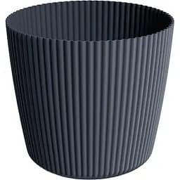  Кашпо для квітів Prosperplast Milly круглий 200 мм антрацит