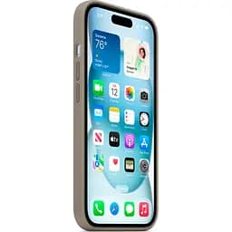 Чохол Silicone Case with MagSafe для Apple iPhone 15 Clay ААА [94559] - мініатюра 3
