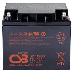 Аккумуляторная батарея для ИБП CSB AGM VRLA 12 V / 40 А*ч (GP12400)