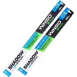 Комплект щіток склоочисників безкаркасних Winso Pro Shadow для Volkswagen Golf 2013-2022 (sk_173)