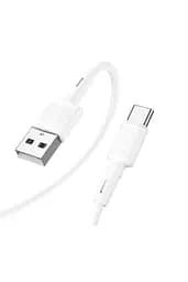 Кабель Hoco X83 USB Type-C 3A 1 м білий (ЦБ-00209852) - мініатюра 2