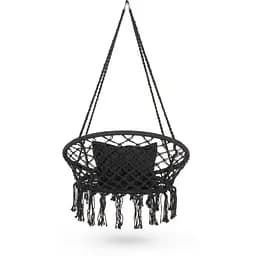Садова гойдалка Boho Outtec XXL чорний - мініатюра 4