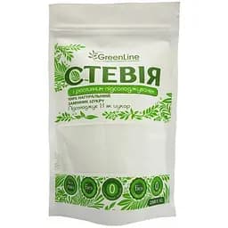 Стевія Green Line, з рослинним підсолоджувачем, 250 г