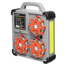 Комплект професійних ліхтарів Mactronic X-Flare Magnetic Red Blue Amber Recharg 30 Lm 12 V 220 V (PSD0112) - мініатюра 2