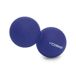 Масажний м'яч подвійний Cornix Cornix Lacrosse DuoBall 6.3 x 12.6 см XR-0109 Navy Blue - мініатюра 2