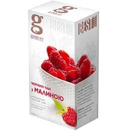 Чай чорний Gr@ce! з малиною 50 г (25 шт. х 2 г) (808298)