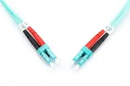 Волоконно-оптичний патч-корд Assmann, дуплекс, LC to LC MM OM3 50/125 μ, 2 м DK-2533-02/3 Turquoise - мініатюра 3