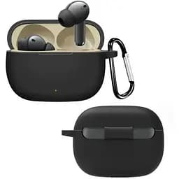 Чохол-накладка DK для Realme Buds T300 Silicone Candy Friendly з карабіном (017219) (black)