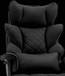 Офісне крісло GT Racer чорне (B-2511 Fabric Black) - мініатюра 8