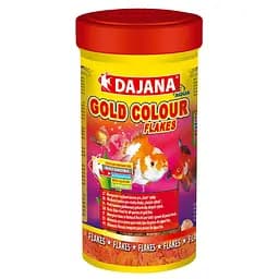 Корм для золотих рибок у пластівцях Dajana GOLD COLOUR 100 мл/20 гри