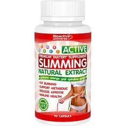 Капсулы для похудения Slimming Active № 90, снижение аппетита, жиросжигание, быстрое снижение веса