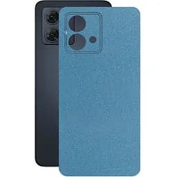 Захисна плівка StatusSKIN для Motorola Moto G84 Корпус Вініл Блакитна глянець