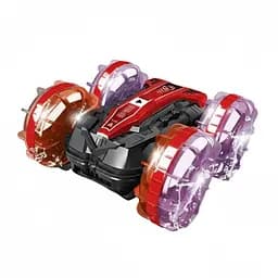 Трюкова машинка-амфібія на радіокеруванні 911-736 A-03, Акумулятор 3.7V, Пульт 2.4GHZ, Водонепроникна, Червона