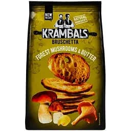 Брускета Krambals Forest Mushrooms&Butter 70 г