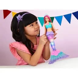Лялька-русалка Barbie Дрімтопія Блискучий хвостик (HDJ36) - мініатюра 6